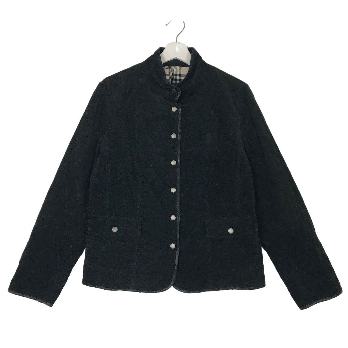 Burberry 🔥 Burberry Nova Check Quilted Jacket Size US S / EU 44-46 / 1 - 2 Thumbnail