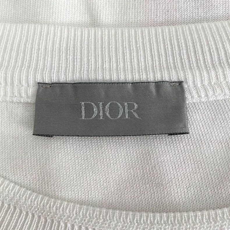 Dior Dior White elf printed cotton round-neck short-sleeved T-s Size US XXL / EU 58 / 5 - 6 Thumbnail