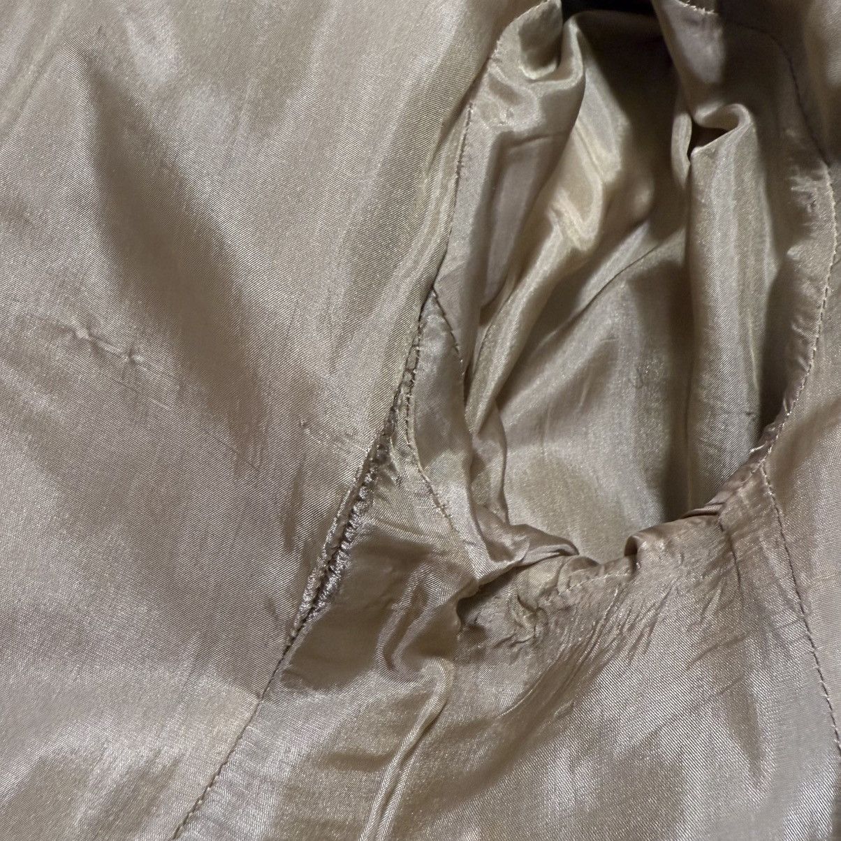 Prada Genuine Prada ribbed trim ball button knit jacket 36 beige Size XS / US 0-2 / IT 36-38 - 15 Thumbnail