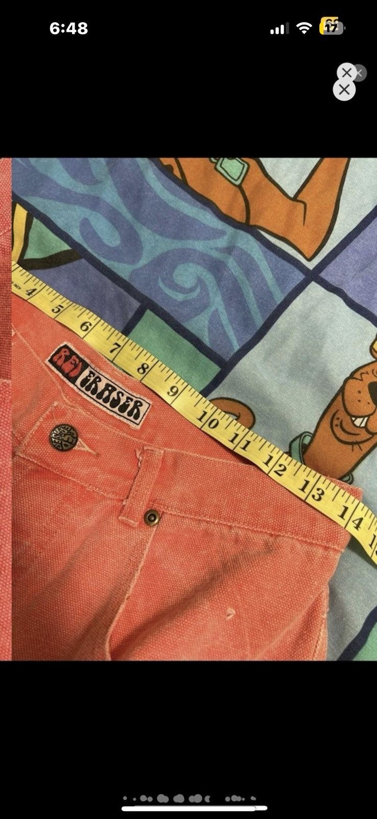 ***FINAL DROP***RARE BNWT 1991 RED ERASER PIGMENT DENIM 30