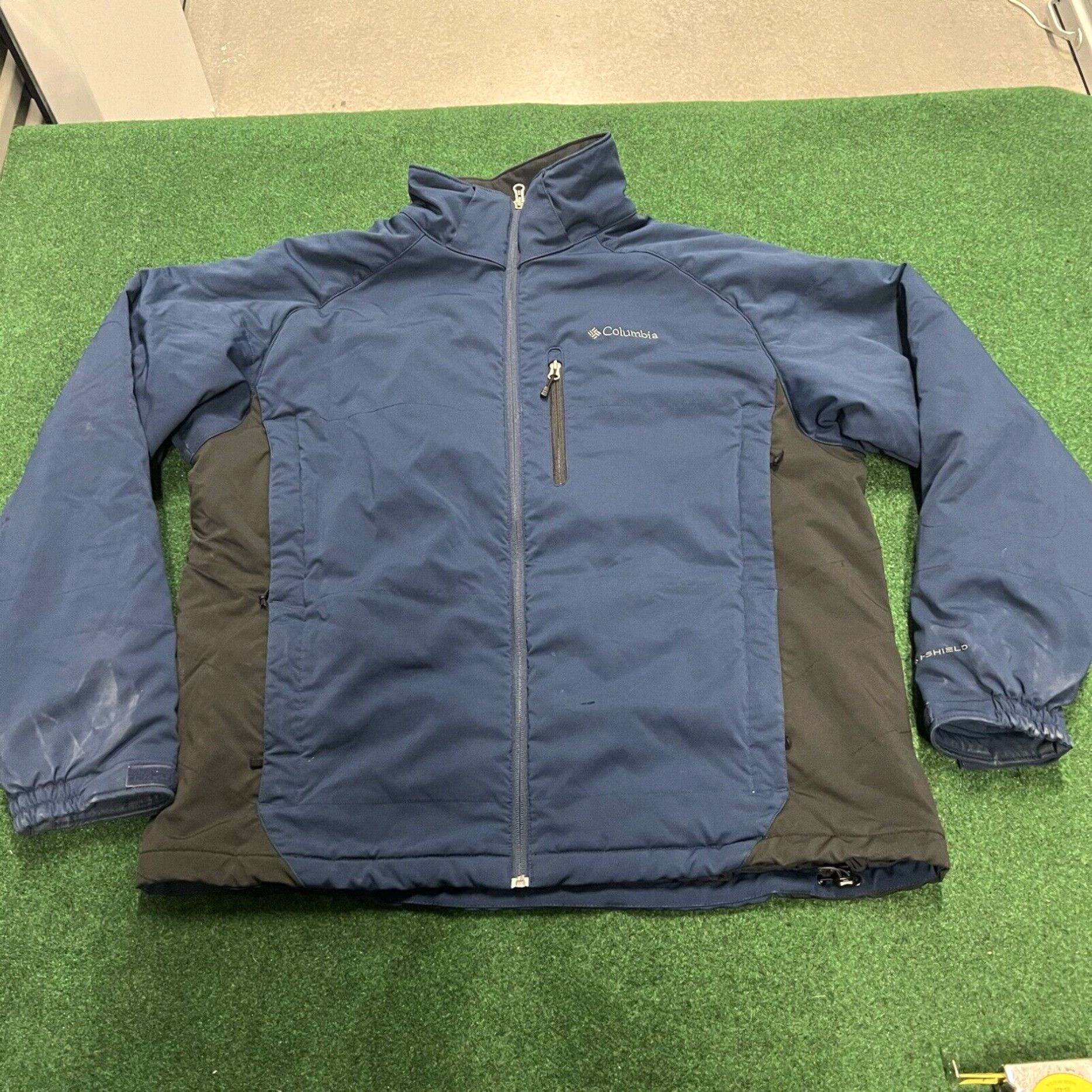 Other Columbia Coat Mens 2XL Jacket Wind Breaker Fleece Lined Zip Pockets High Neck Size US XXL / EU 58 / 5 - 1 Thumbnail