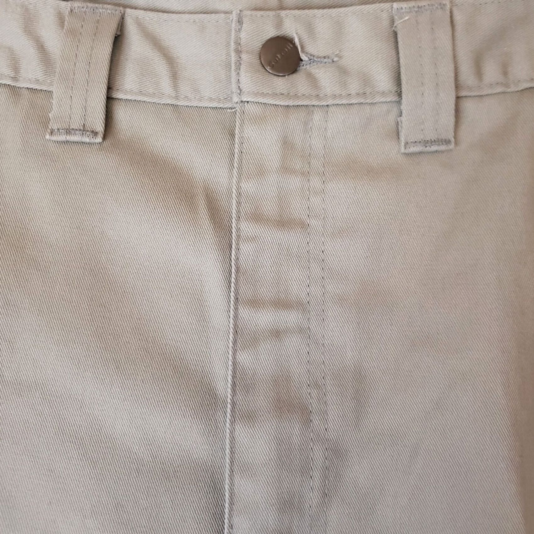 Carhartt Carhartt B290 KHI Khaki Twill Work Relaxed Fit Pant - 44 Size - Beige Size US 44 / EU 60 - 6 Thumbnail