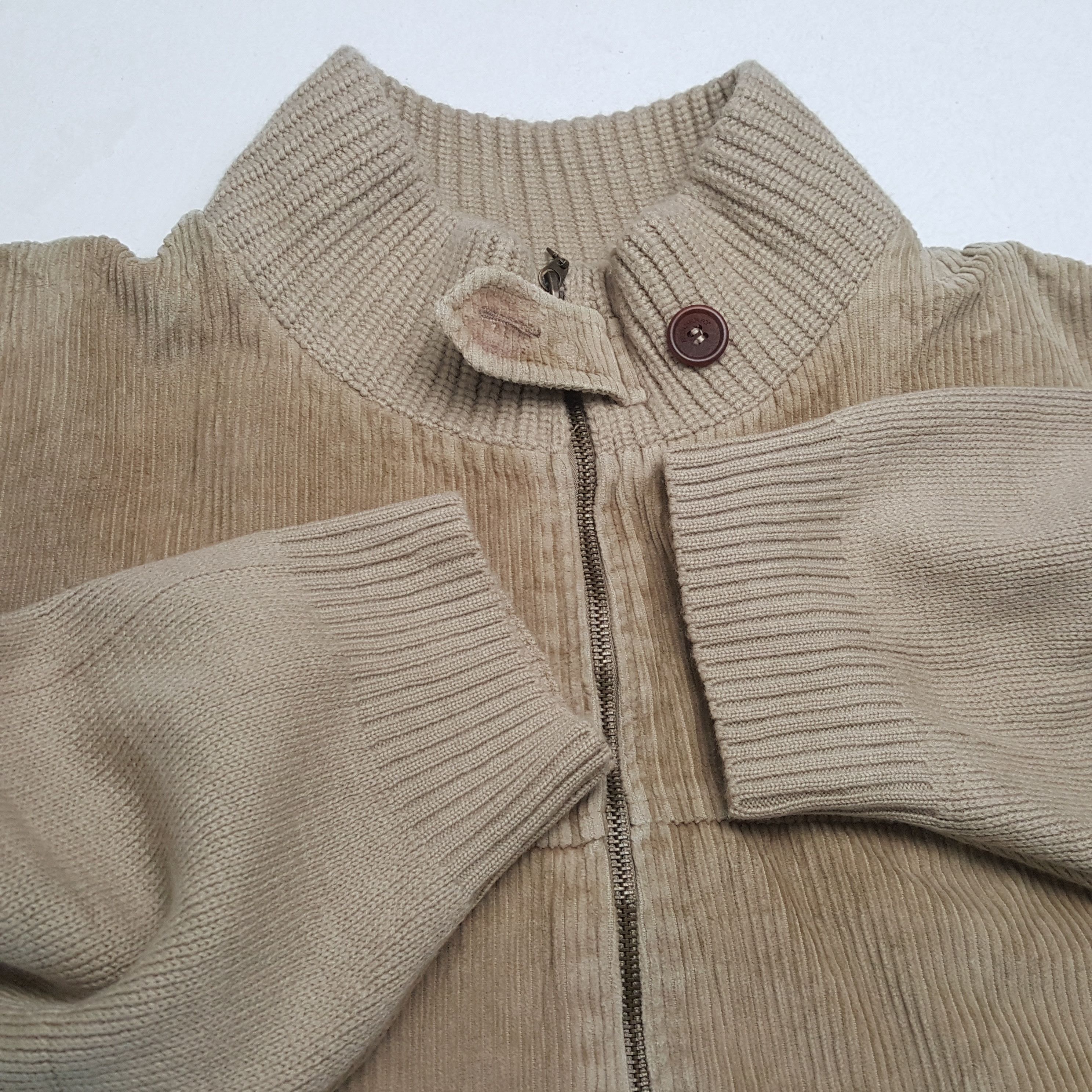 Burberry × Vintage Vintage BURBERRY LONDON Fashion Brand Velvet Jacket Size US XL / EU 56 / 4 - 9 Thumbnail