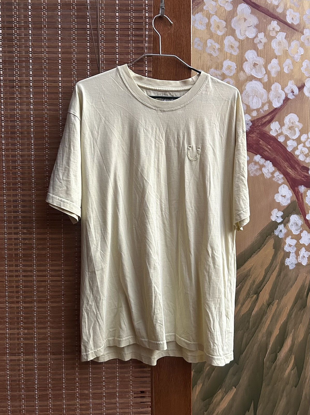 Polar Skate Co. Polar Skate Co Happy Sad Chest Logo Yellow Tee Size L Size US L / EU 52-54 / 3 - 1 Thumbnail