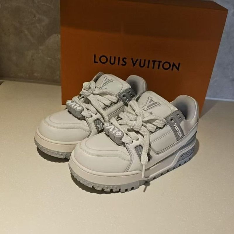 Louis Vuitton Trainer Maxi Low-Top Sneakers
