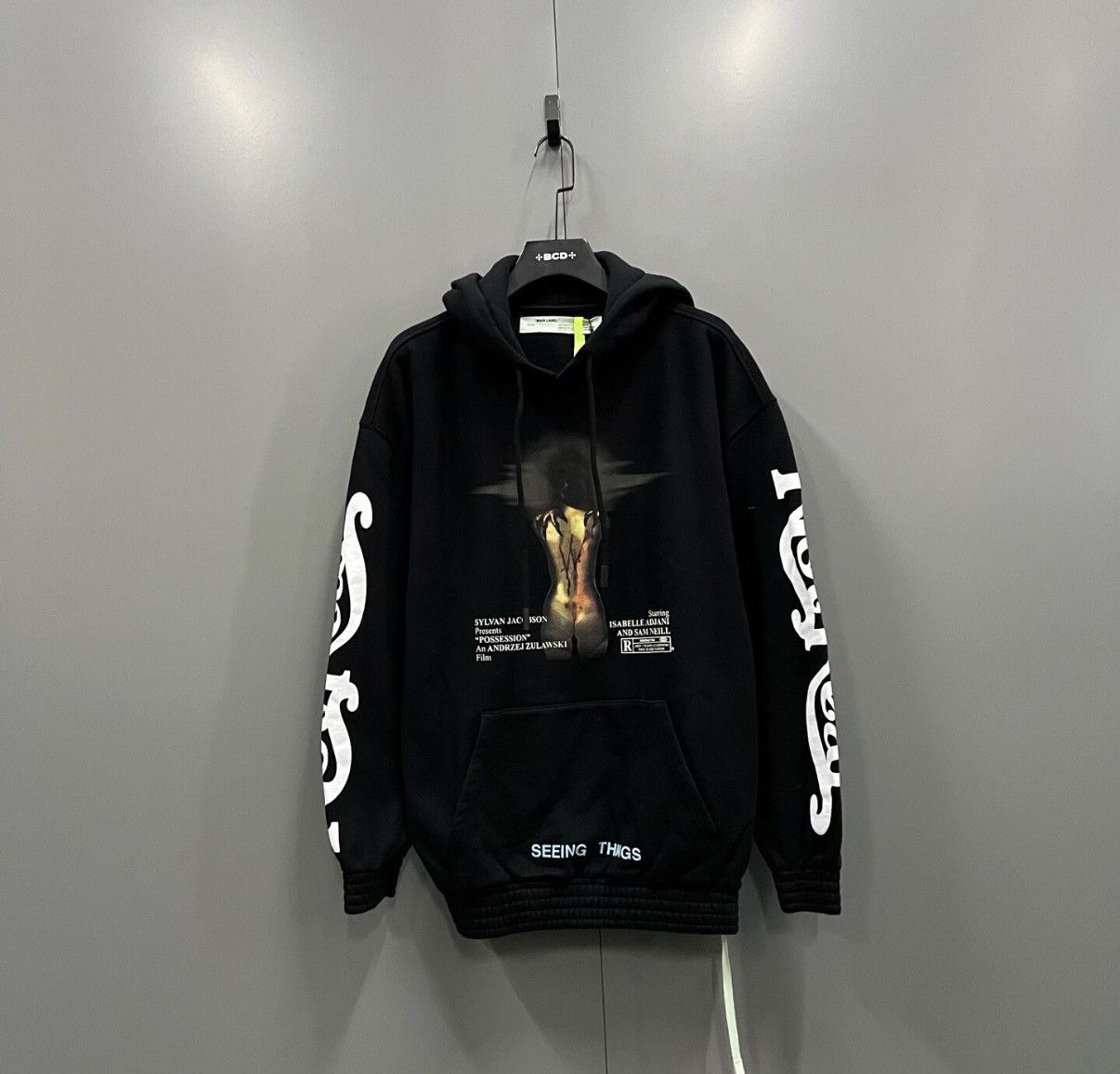 Off-White OFF-WHITE OW Nude Figure Hoodie J41 Size US XS / EU 42 / 0 - 1 Thumbnail