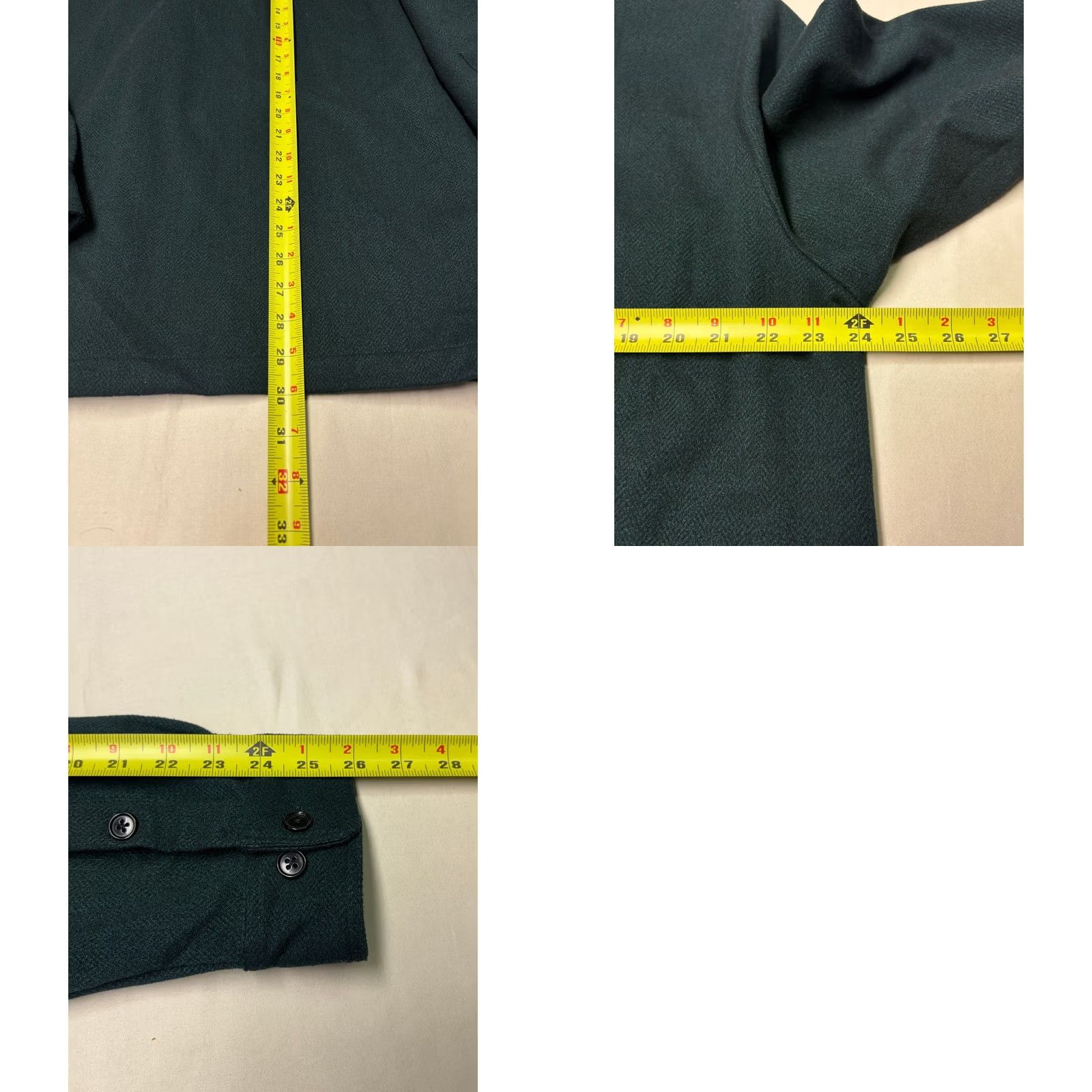 Bonobos Bonobos Stretch Supersoft Fleece Shacket Forest Green Mens XL BSH10809N Size US XL / EU 56 / 4 - 8 Thumbnail