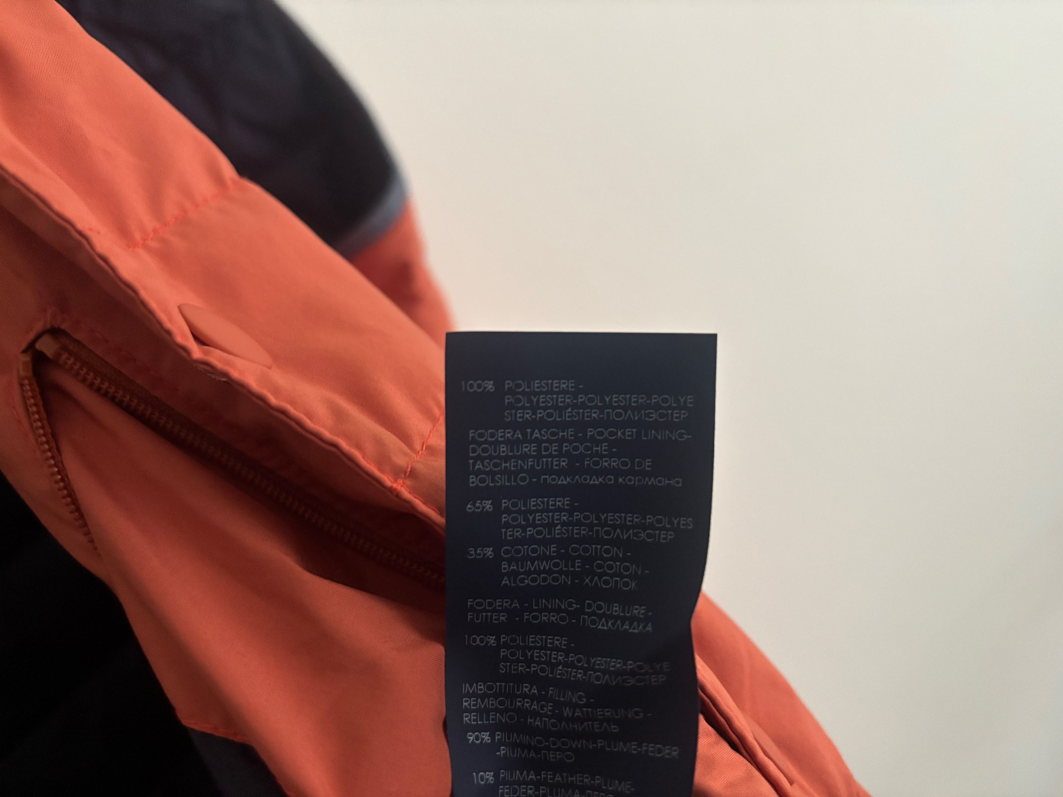 Fedeli RARE Rolex Quilted Orange Down Snap Button Padded Vest Size US M / EU 48-50 / 2 - 9 Thumbnail