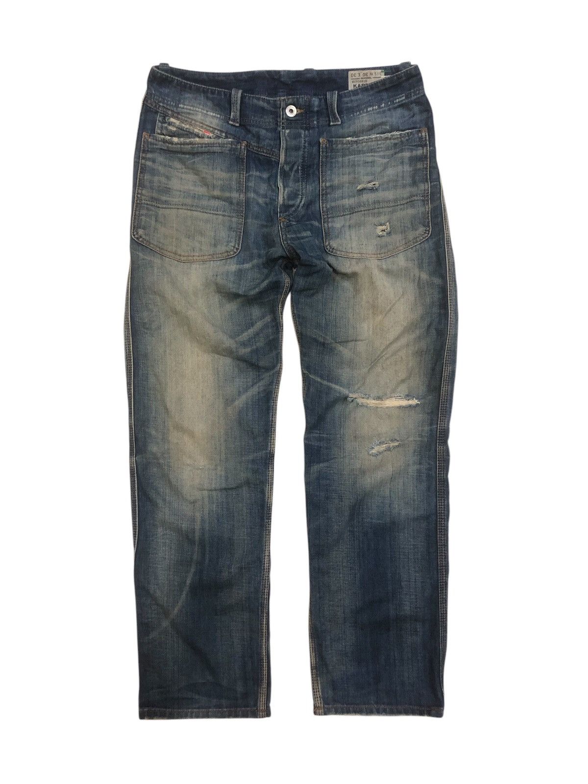 Diesel Diesel Kardeex Button Regular Straight Bush Pant Jeans Size US 30 / EU 46 - 1 Thumbnail