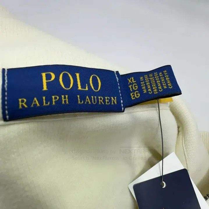 Polo Ralph Lauren Polo Ralph Lauren FW22 Solid Logo Zip Collar Sweatshirt. Size US XL / EU 56 / 4 - 5 Thumbnail