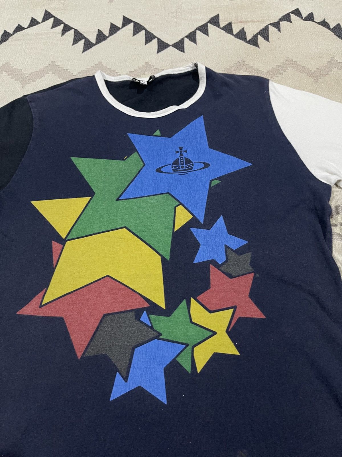 Vivienne Westwood 2000s VIVIENNE WESTWOOD MAN STAR LOGO PRINT MULTICOLOUR Size US S / EU 44-46 / 1 - 5 Thumbnail