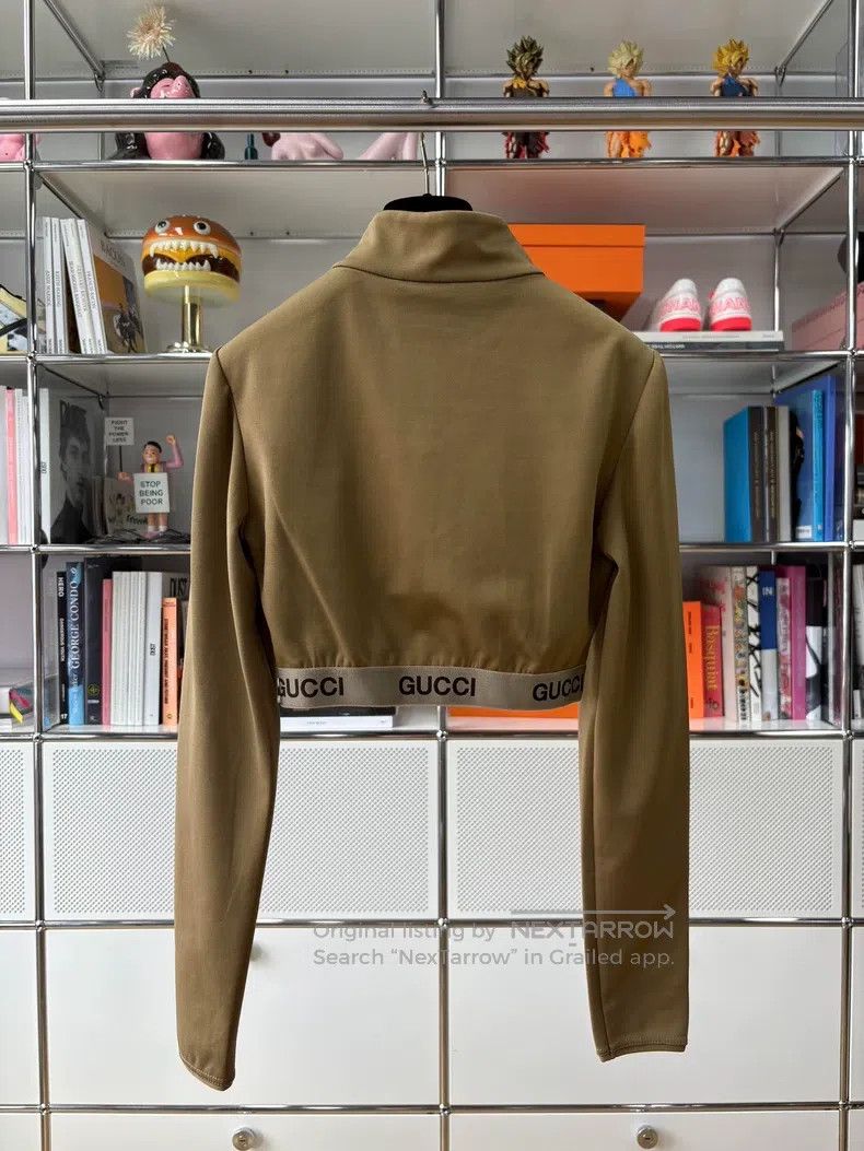 Gucci Gucci Brown logo short long sleeves Size XS / US 0-2 / IT 36-38 - 4 Thumbnail