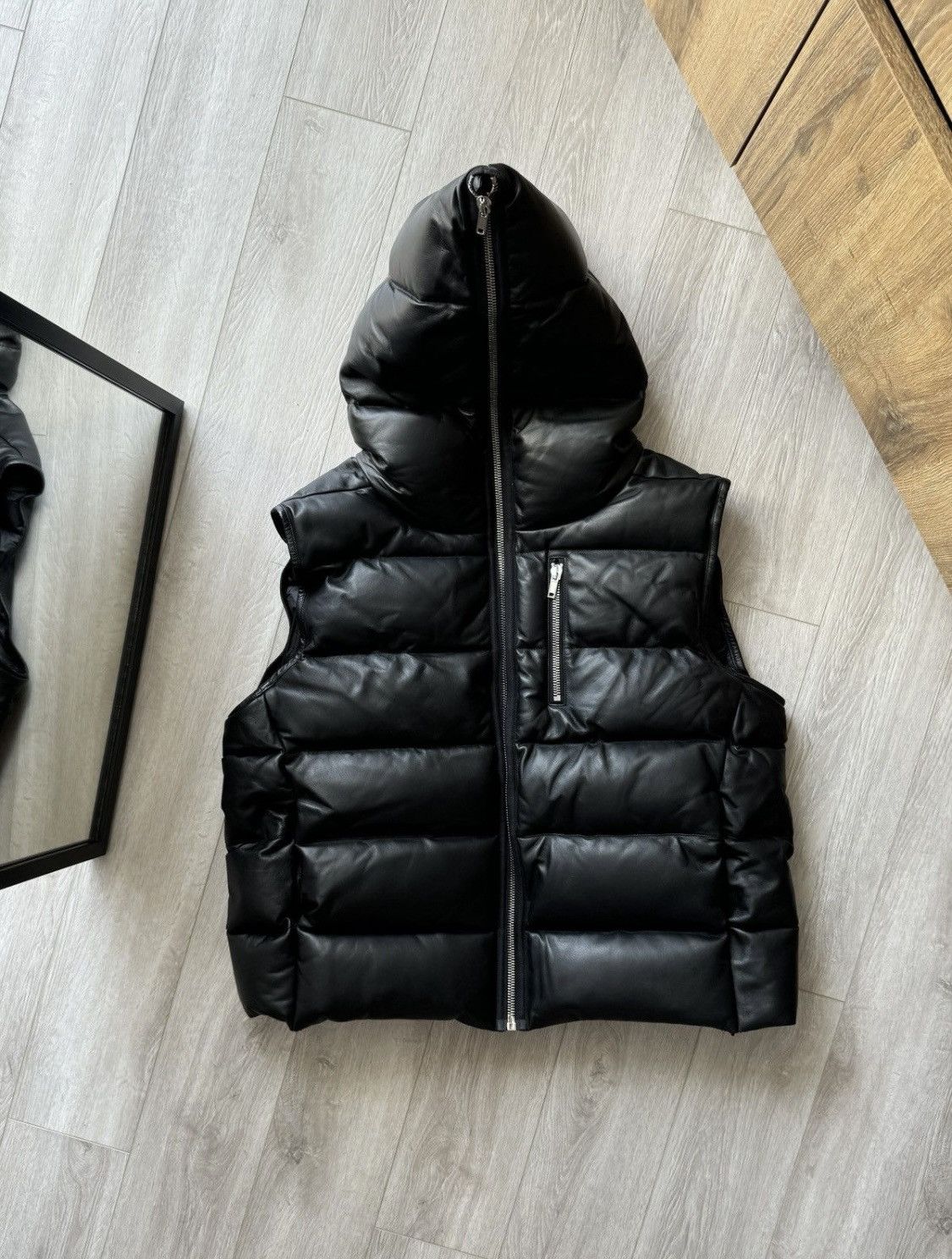 Rick Owens × Rick Owens Drkshdw Rick Owens Lamb Skin Vest Size US L / EU 52-54 / 3 - 12 Thumbnail