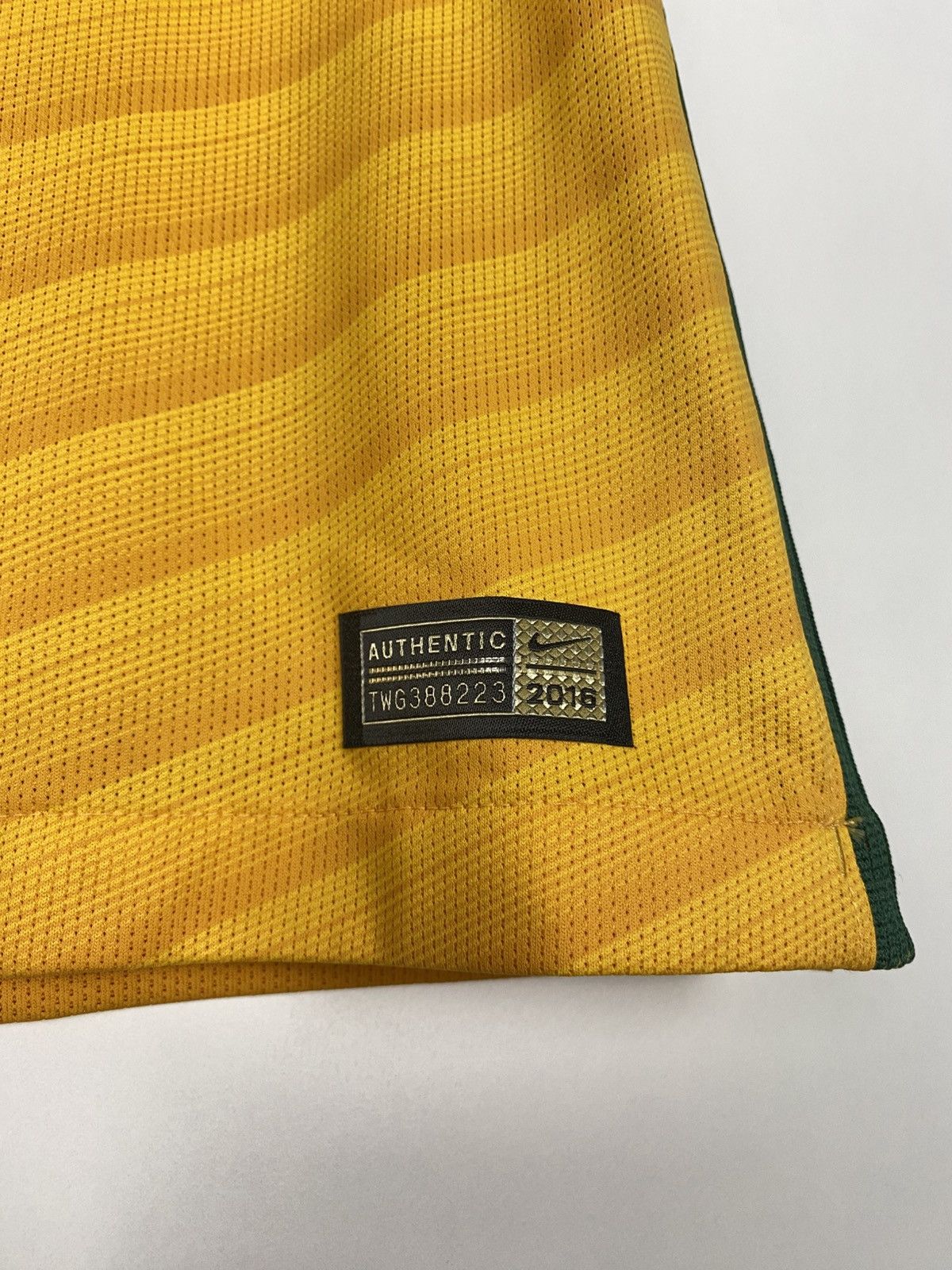Nike Nike x Australia XL 2018 dswt nowa Home kit player issue Size US XL / EU 56 / 4 - 9 Thumbnail