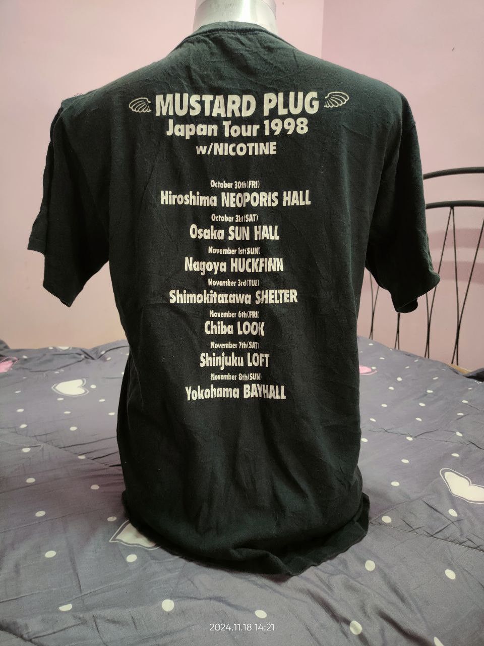 Band Tees × Vintage VINTAGE MUSTARD PLUG JAPAN TOUR 1998 Size US L / EU 52-54 / 3 - 3 Thumbnail