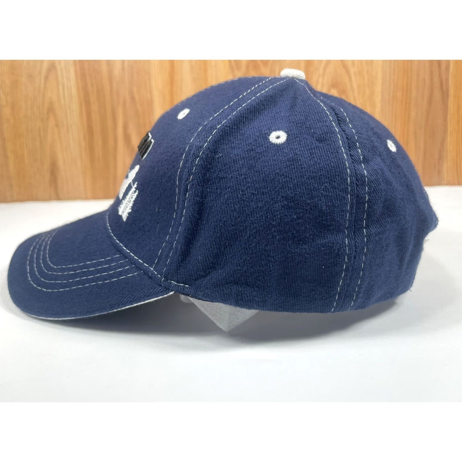 Vintage Alaska Blue Adjustable StrapBack Baseball Hat Cap One Size Fits Most Unisex Adults Baseball Cap Size ONE SIZE - 4 Thumbnail