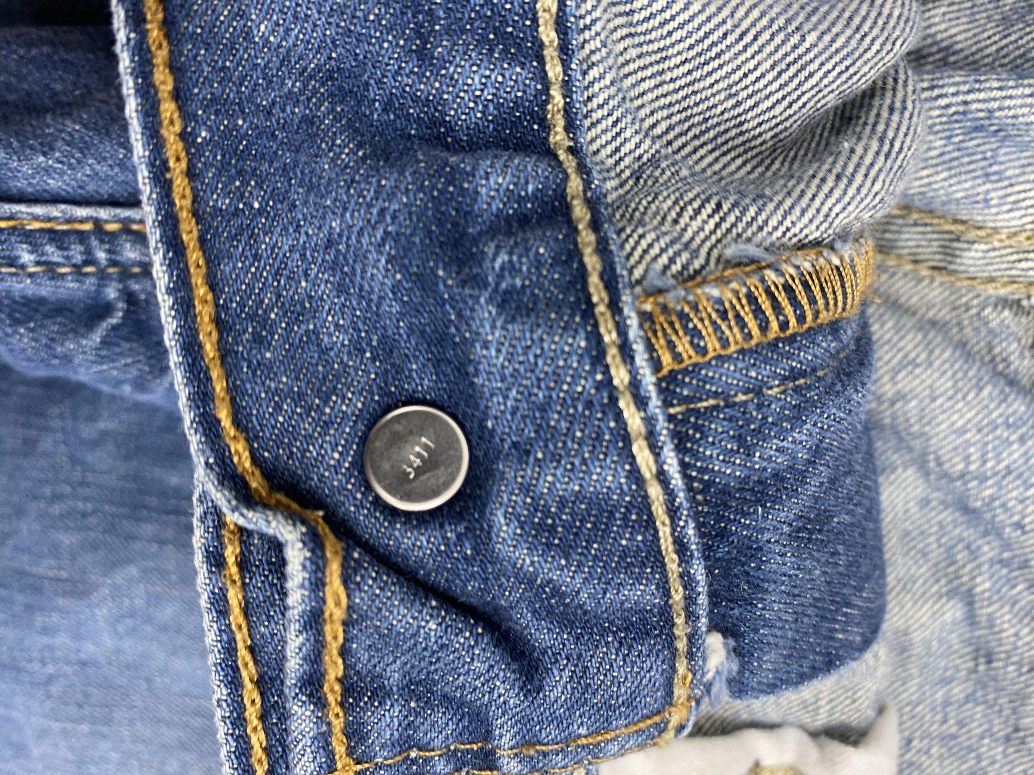Levi's × Vintage Vintage Levis 511 Faded Blue Jeans Size US 30 / EU 46 - 14 Thumbnail