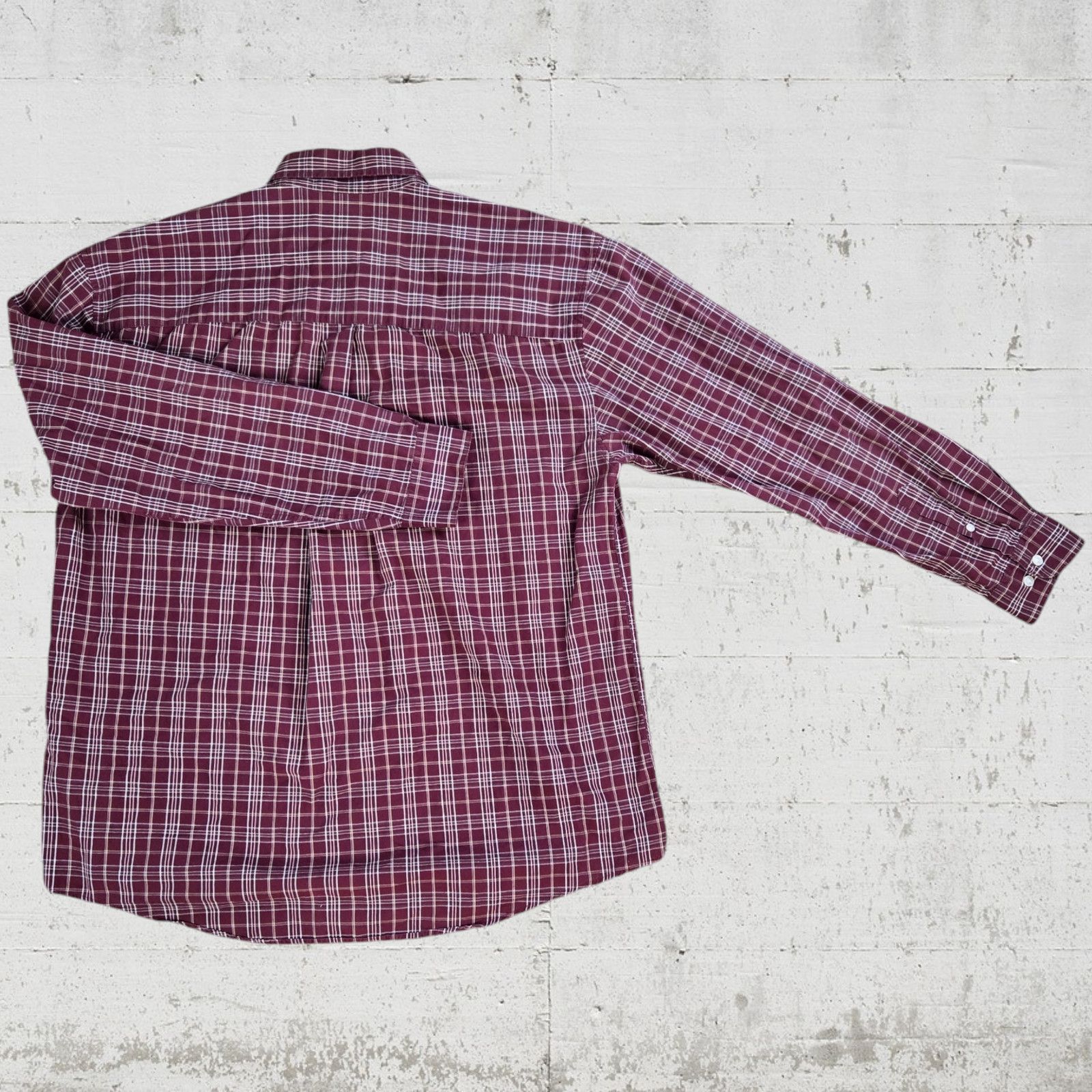 Other Sun River Dark Red Plaid Button Down Shirt Size Large Size US L / EU 52-54 / 3 - 7 Thumbnail