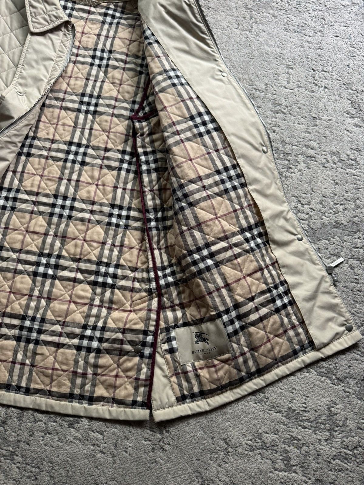 Burberry Burberry Quilted Nova Check Jacket Size 38 Size XS / US 0-2 / IT 36-38 - 5 Thumbnail