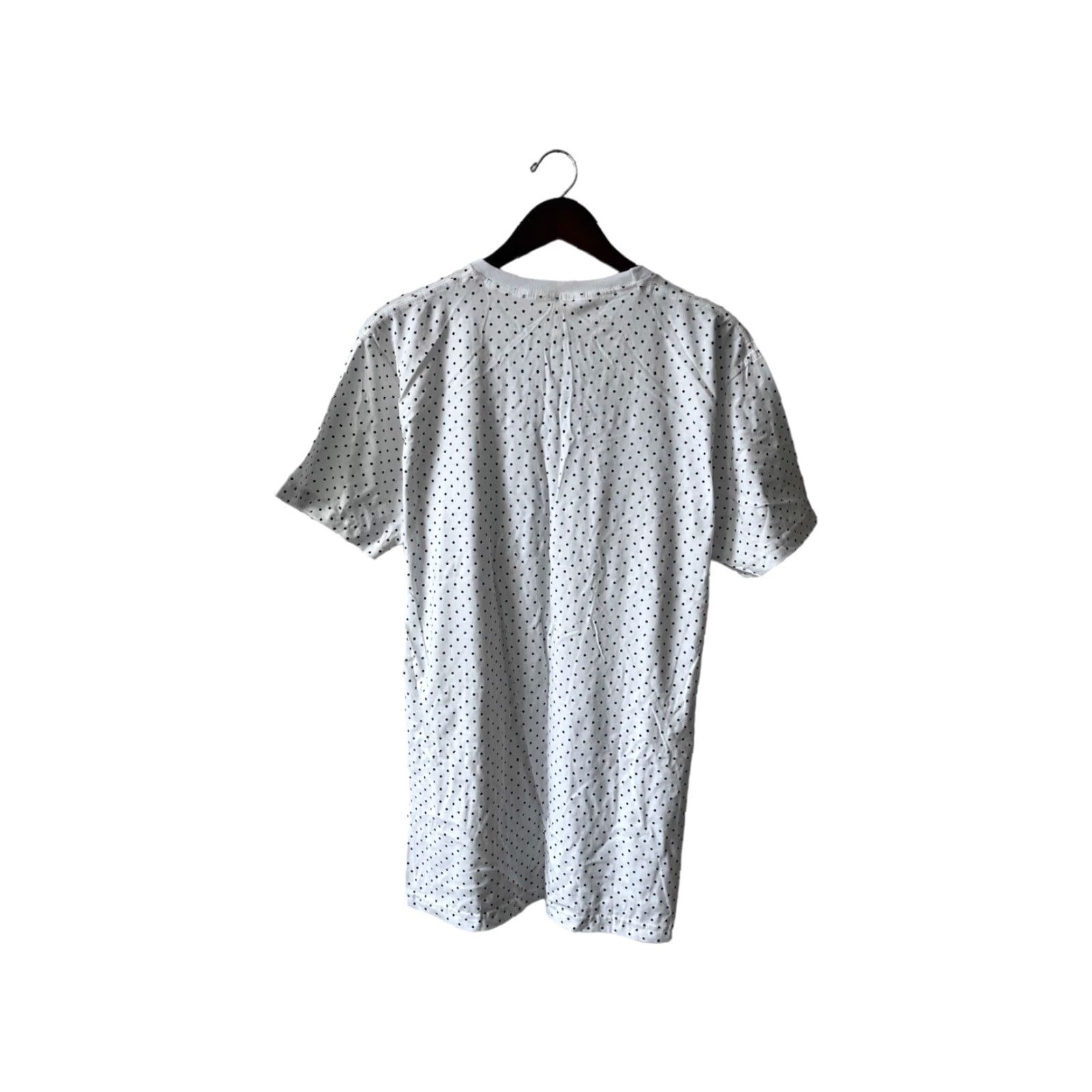 American Apparel OG american apparel tall tee t-shirt Mens Large White Polka Dot USA NWT Deadstock 100% cotton Crew Neck Regular Fit Adult M Mens Worldwide USA Shirt Size US L / EU 52-54 / 3 - 7 Thumbnail