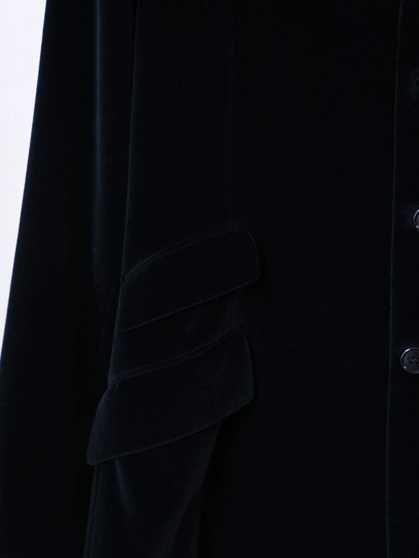 Polo Ralph Lauren Ralph Lauren Purple Label Black Velvet Blazer USA Size L / US 10 / IT 46 - 4 Thumbnail