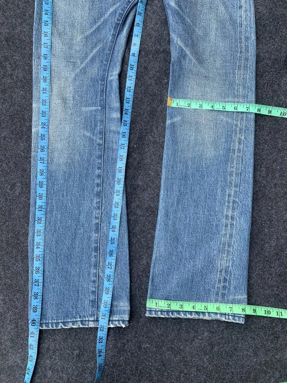 Le Grande Bleu (L.G.B.) FLARE SATISFACTION SELVEDGE LIKE PUNK STYLE. Size US 32 / EU 48 - 5 Thumbnail