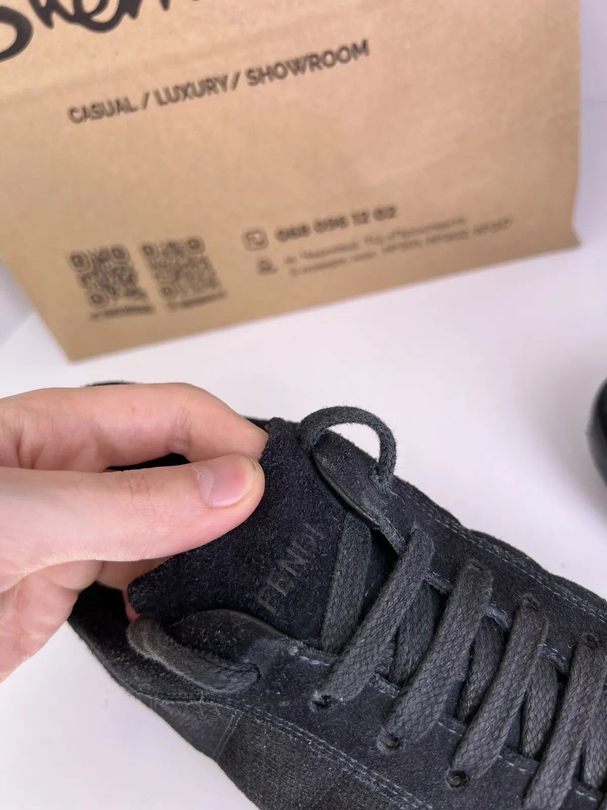 Designer × Fendi × Vintage Vintage Fendi Luxury Sneakers Size US 8 / EU 41 - 12 Thumbnail
