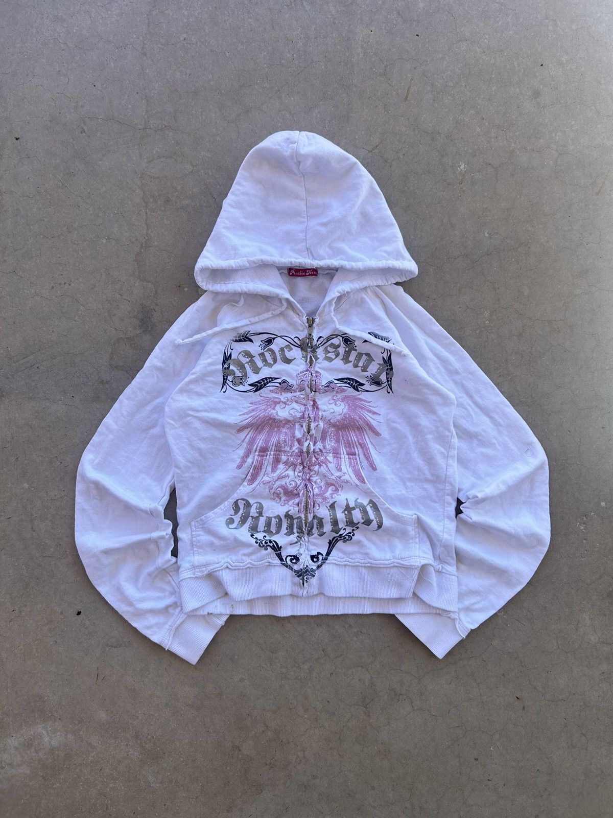 Affliction Y2K Emo Grunge Cute Gothic Rockstar Royalty Zip Up Hoodie Size S / US 4 / IT 40 - 1 Thumbnail