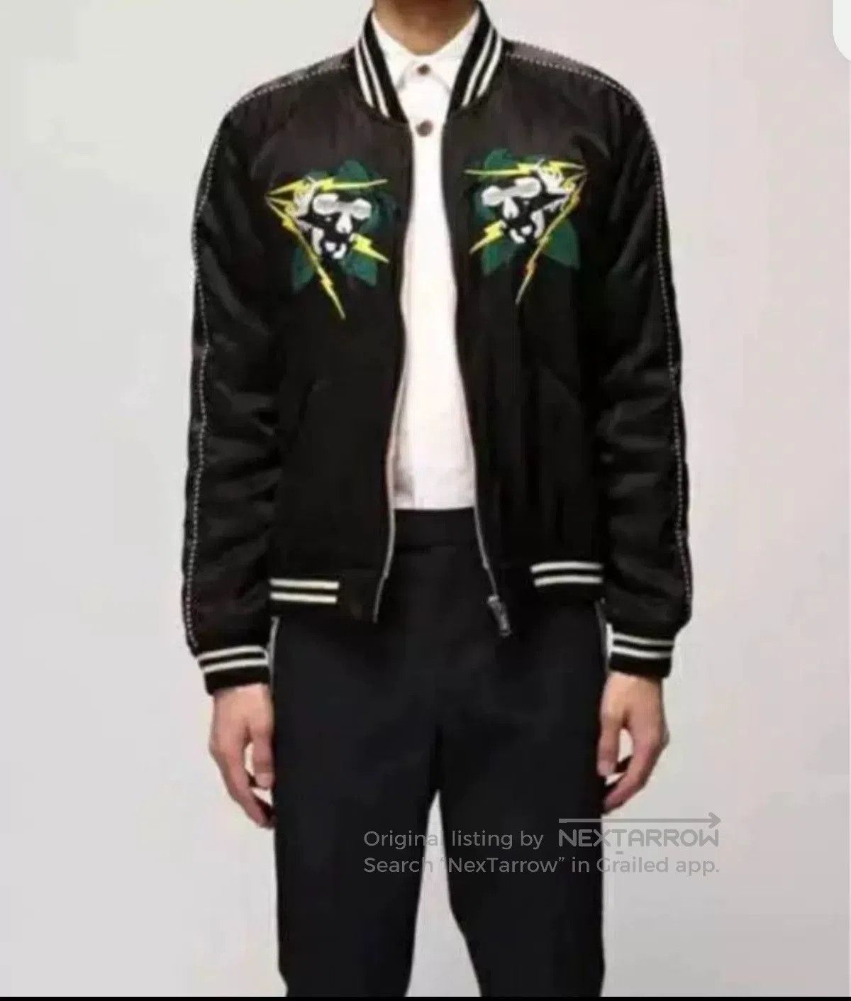 John Undercover John Undercover Yokosuka Satin Embroidered Jacket. Size US L / EU 52-54 / 3 - 6 Thumbnail