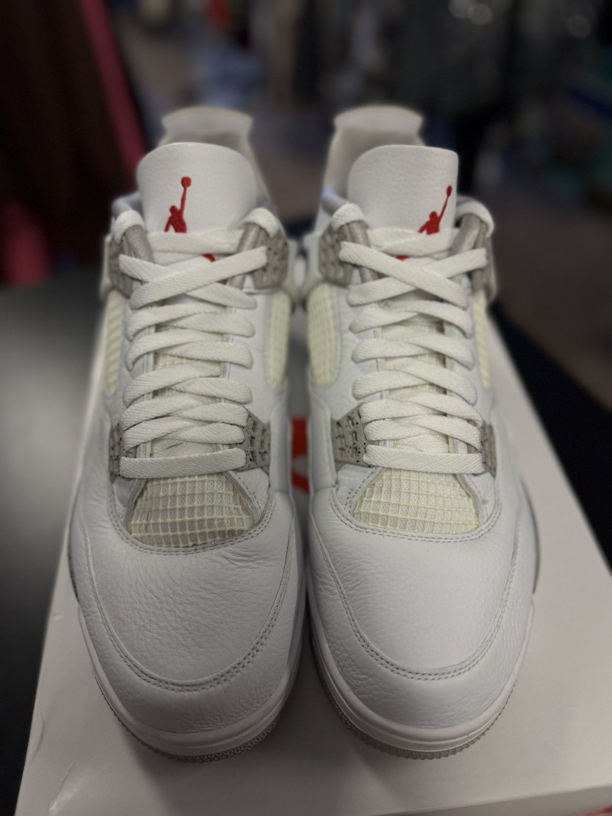 Jordan Brand × Nike Jordan 4 White Oreo 2021 (CT8527-100) Size 12 W Box Size US 12 / EU 45 - 8 Thumbnail