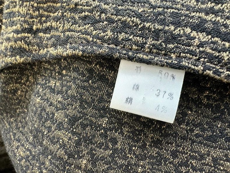 Y's Y's size os 80s Texture Stripe blazer Size 36R - 8 Thumbnail