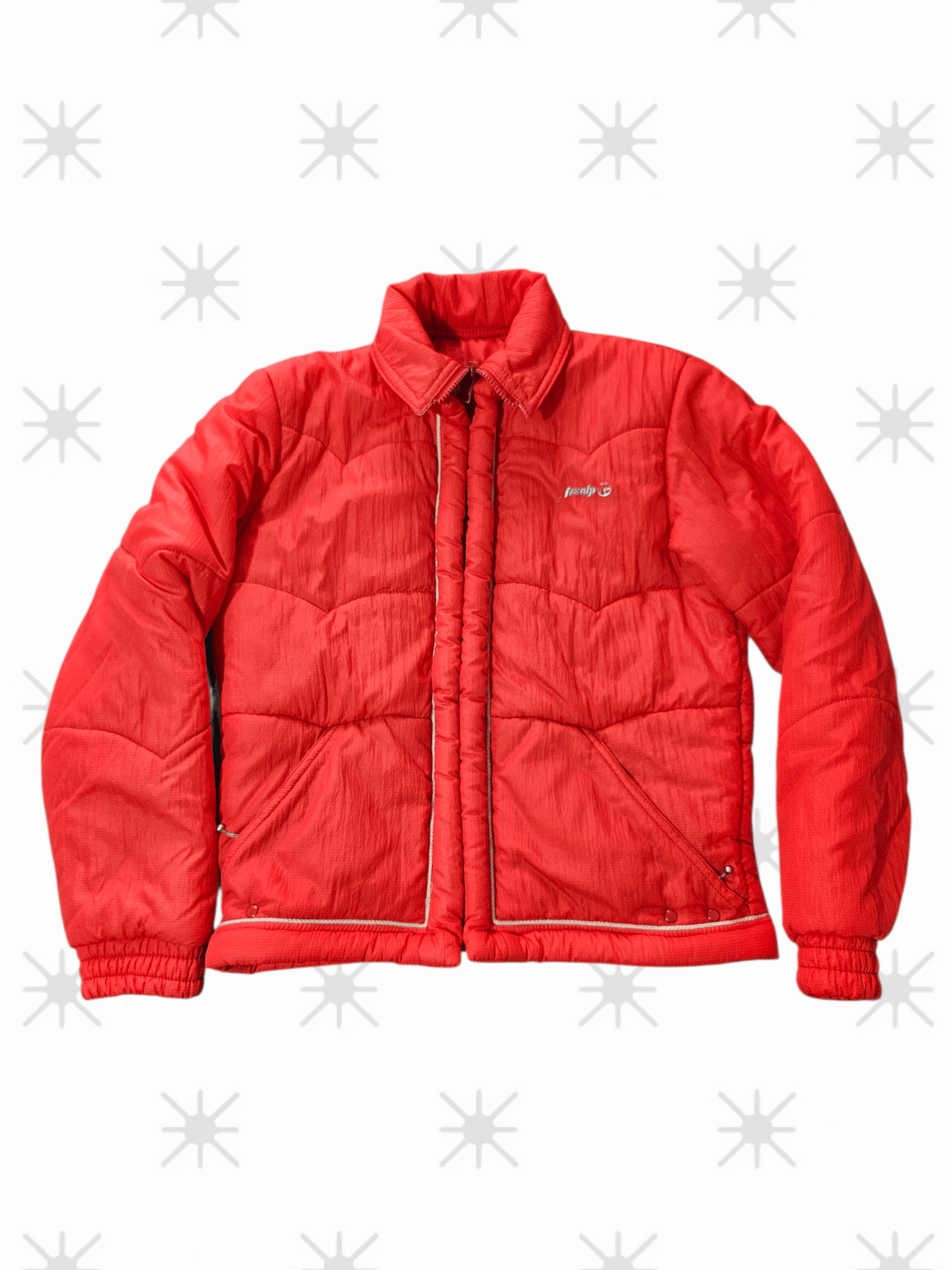 Fusalp Vtg Fusalp Ski Jacket Womens L France Red Puffer Quilted Size L / US 10 / IT 46 - 1 Thumbnail