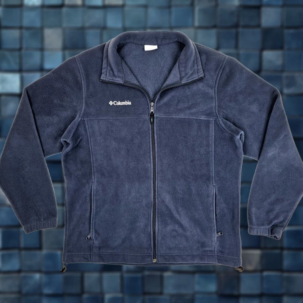 Vintage Columbia Steens Mountain Full Zip Fleece Jacket / Sweater – Men’s L – Navy Blue – EUC Size US L / EU 52-54 / 3 - 1 Thumbnail