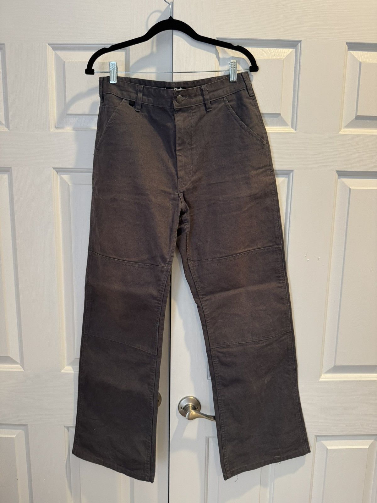 Acne Studios Acne studios double knee wide boot cut denim Size US 32 / EU 48 - 1 Thumbnail