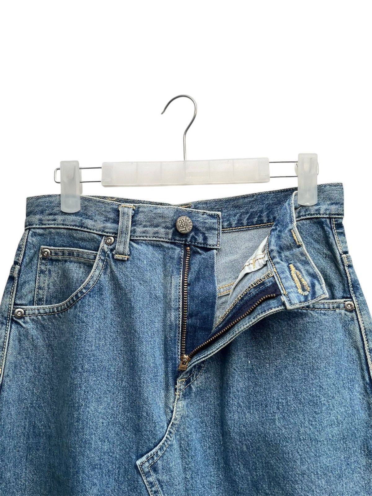 Lee Vintage Lee Riders Japan Denim Skirt Size 27" / US 4 / IT 40 - 4 Thumbnail