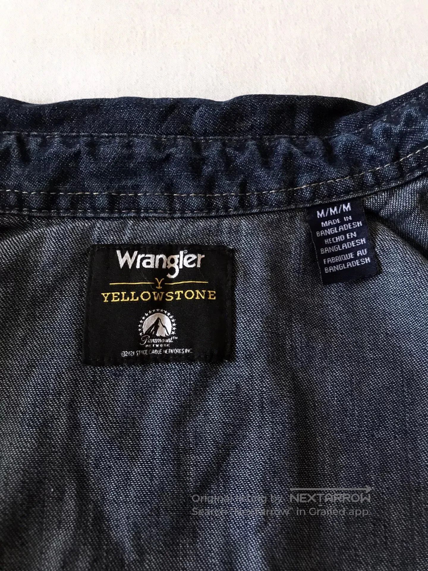 Wrangler Wrangler x Yellowstone Dutton Ranch Western Shirt. Size US M / EU 48-50 / 2 - 7 Thumbnail