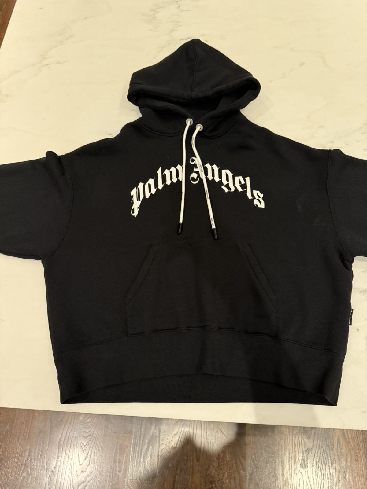 Palm Angels Palm Angels Logo-Print Sweatshirt Size US L / EU 52-54 / 3 - 3 Thumbnail
