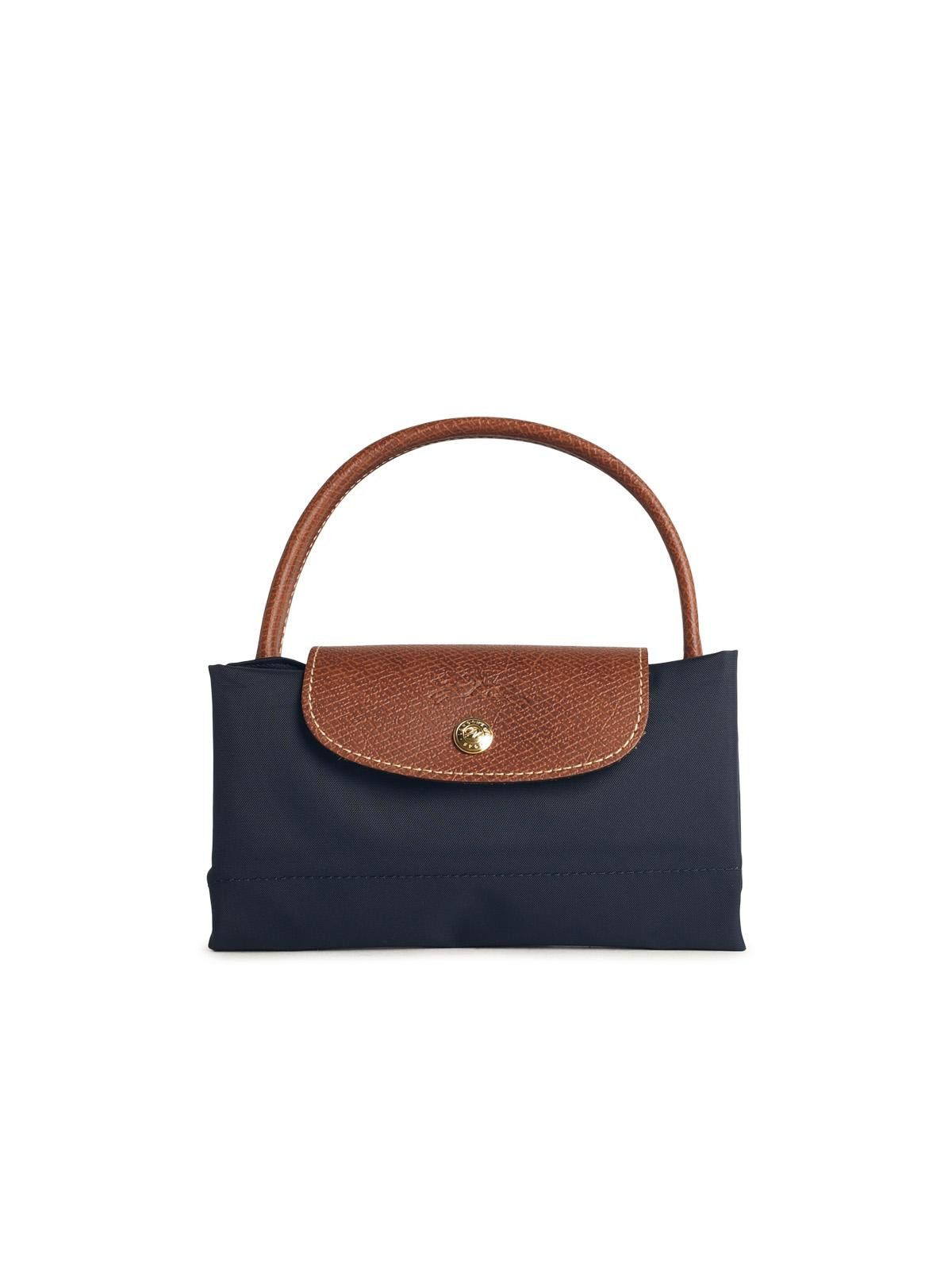 Longchamp LONGCHAMP Bag With 'S Le Pliage Original' Handle In Marine Recycled Tela Size ONE SIZE - 1 Thumbnail