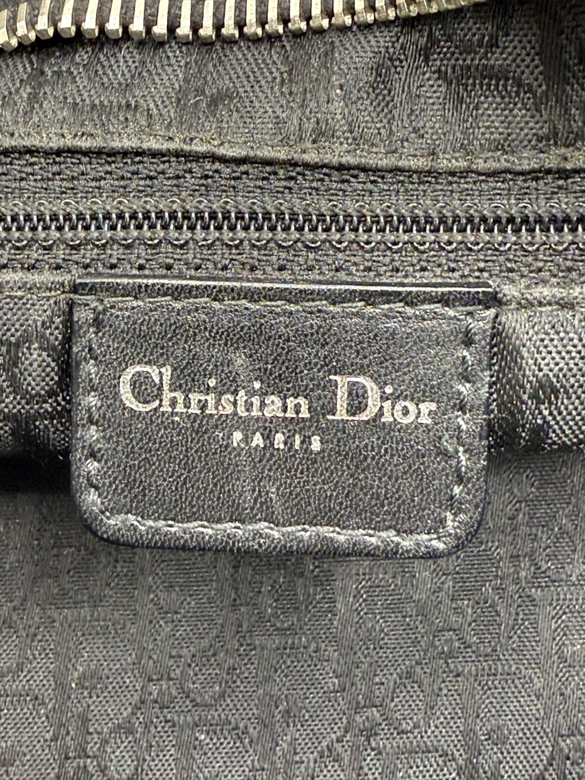 Dior CHRISTIAN DIOR Crystal Hardcore Bowler Bag Grey Black Size ONE SIZE - 11 Thumbnail