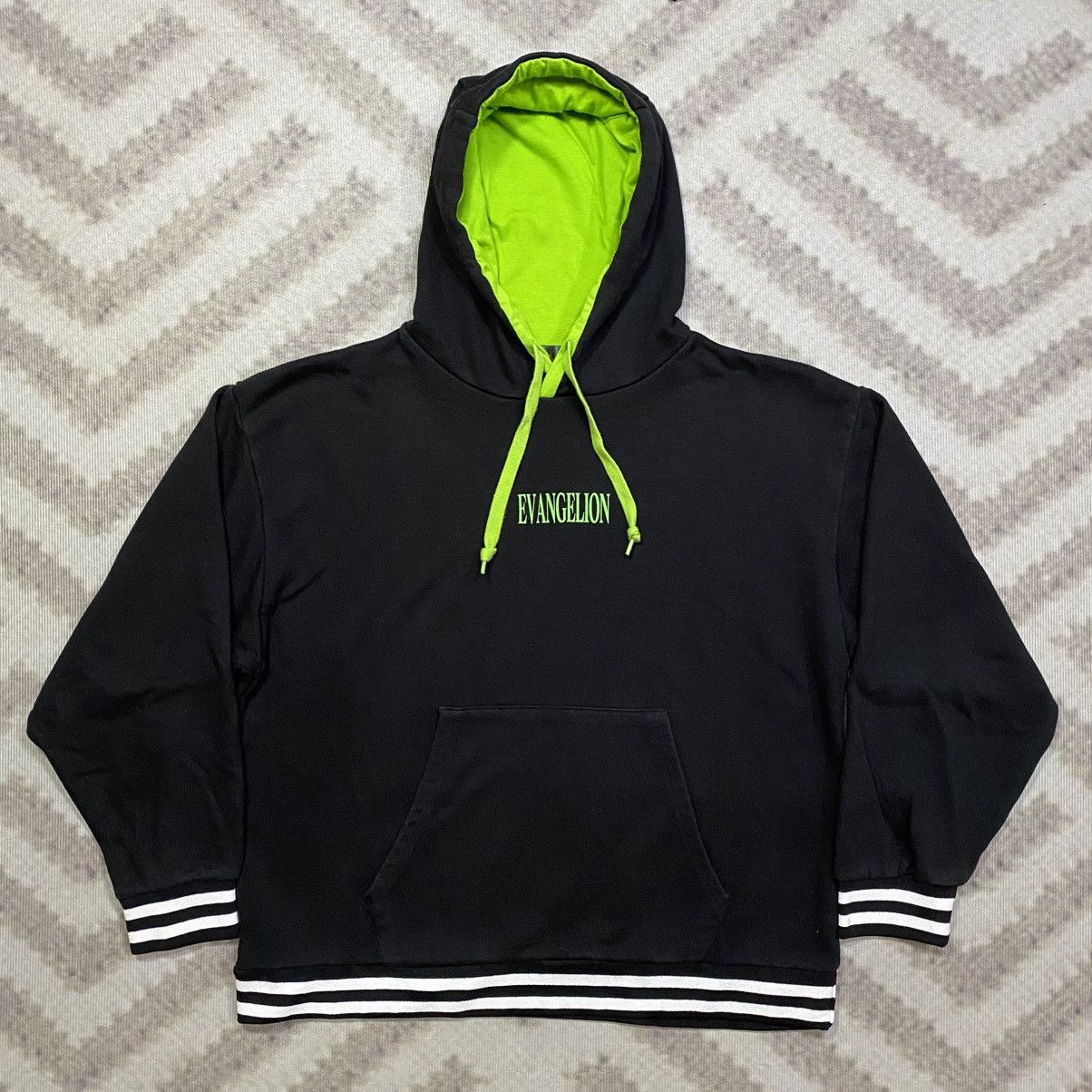 Anime NEON GENESIS EVANGELION Type-01 Minimalistic Hoodie Size US S / EU 44-46 / 1 - 1 Thumbnail