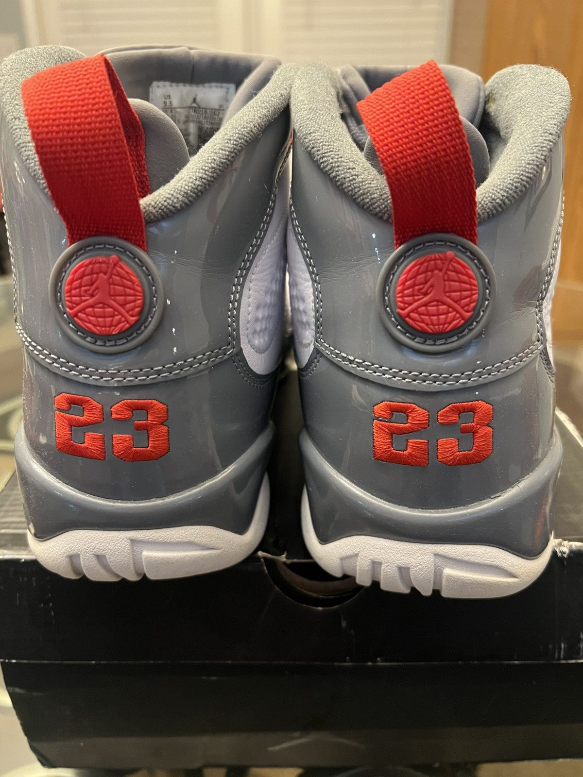 Jordan Brand Jordan 9 Retro Fire Red 2022 Size US 9.5 / EU 42-43 - 5 Thumbnail