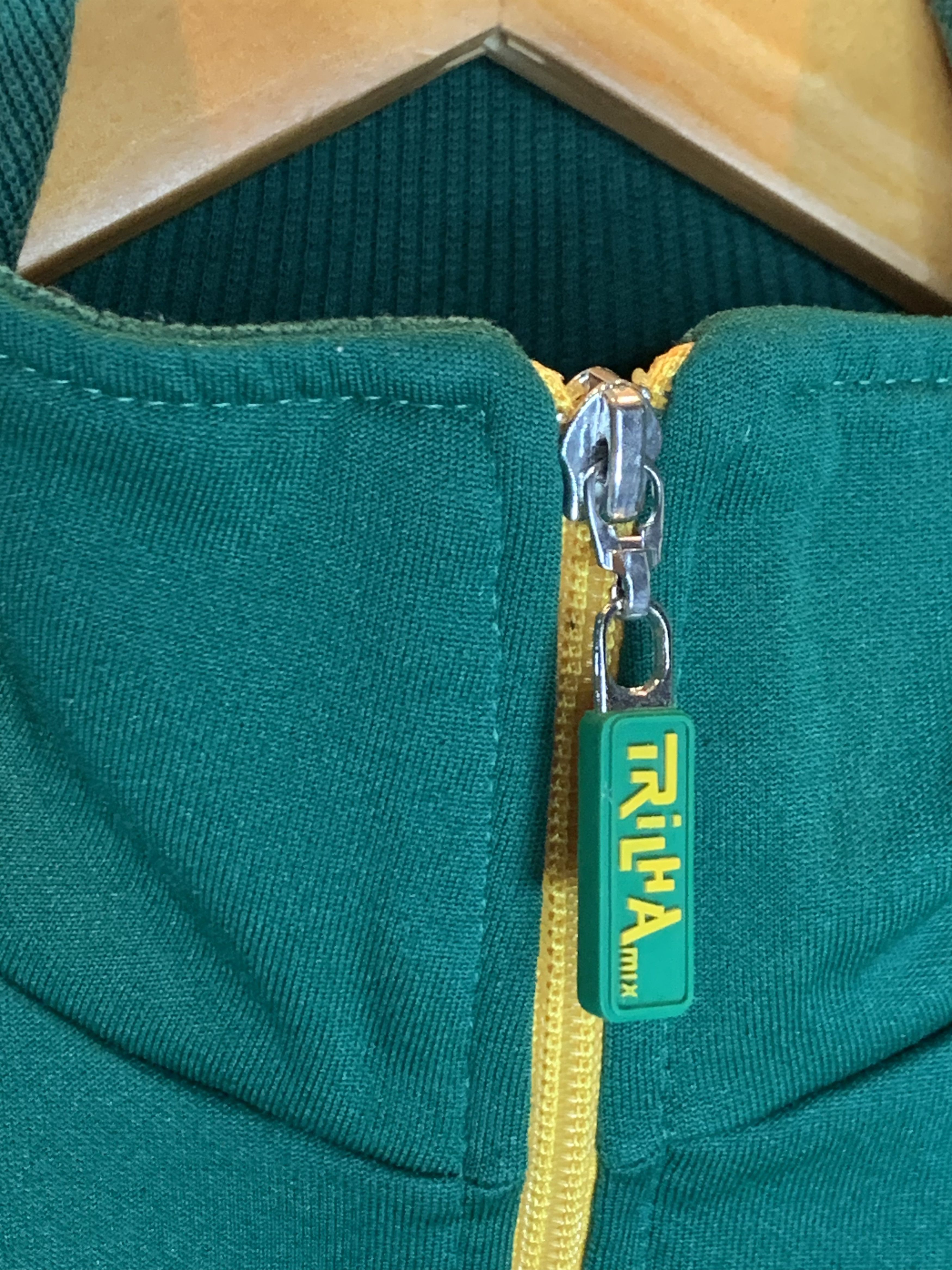 Vintage *RARE* Vintage Brasil Brazil Striped Zip Track Jacket Y2K Size US M / EU 48-50 / 2 - 6 Thumbnail