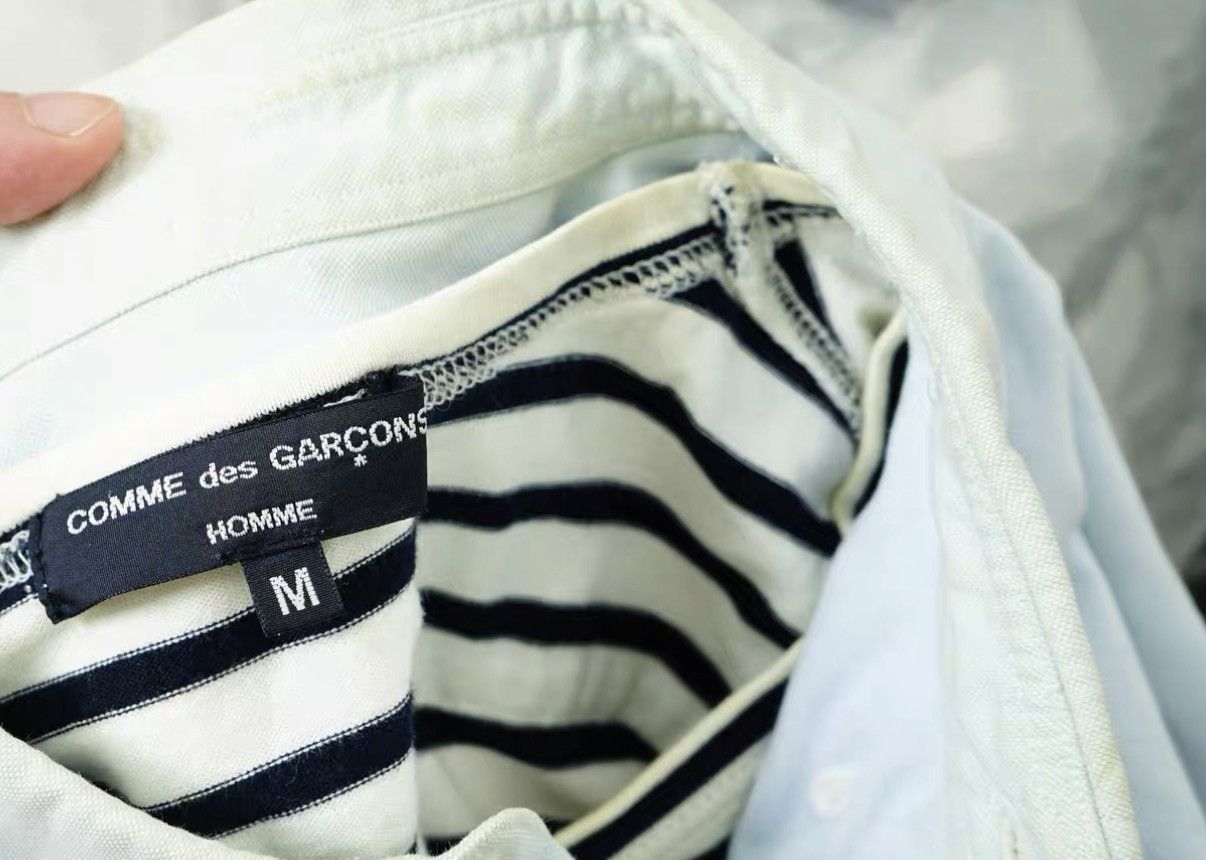 Comme des Garcons Comme des Garçons Archive Layered Stripe Shirt Size US S / EU 44-46 / 1 - 8 Thumbnail