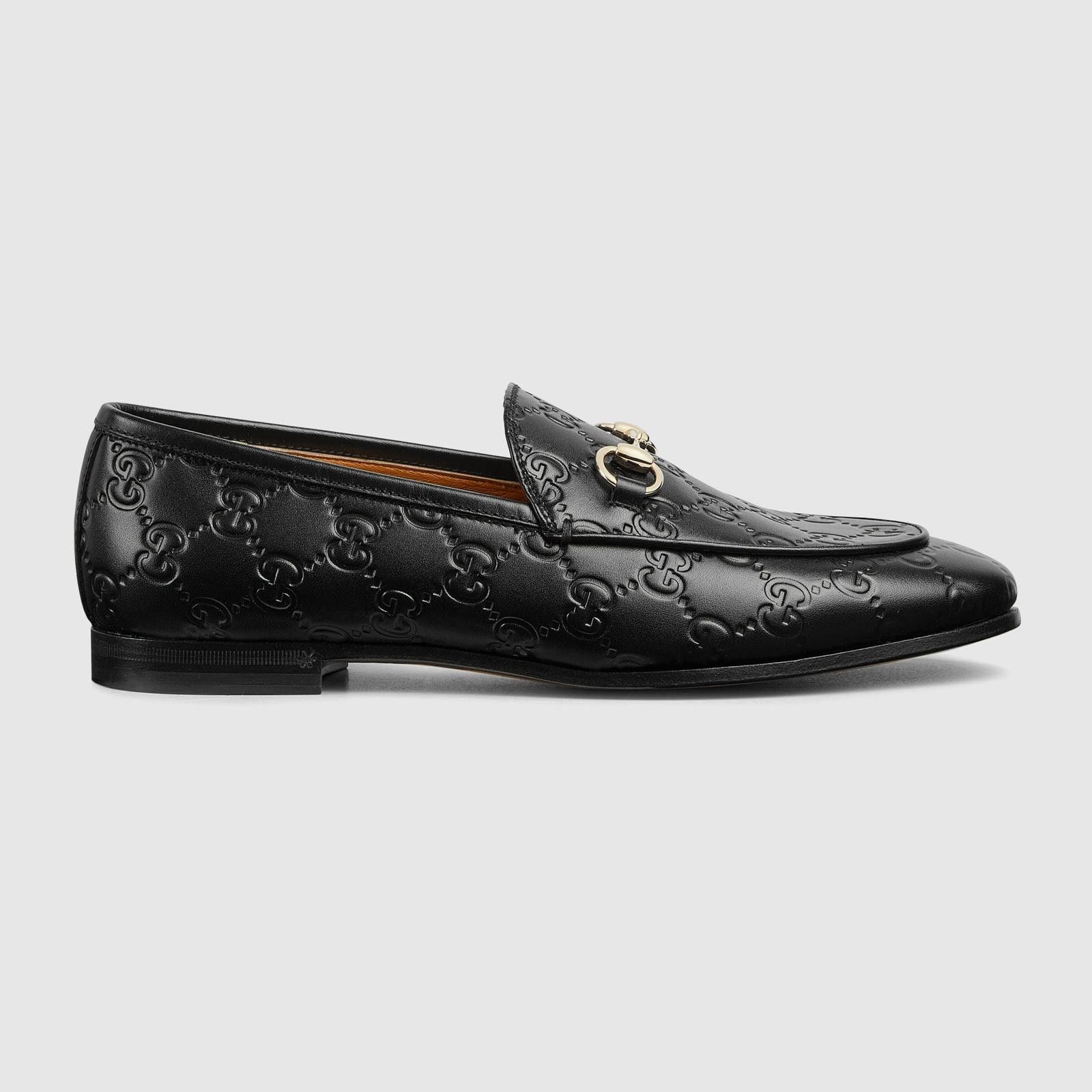 Gucci Gucci Jordaan GG Loafers Size US 5 / IT 35 - 1 Thumbnail