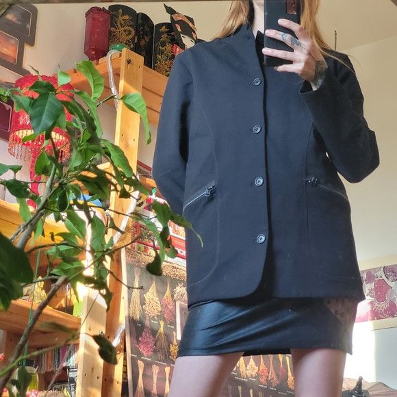 Other Sarah Pacini Man black jacket size 2 Size US M / EU 48-50 / 2 - 3 Thumbnail