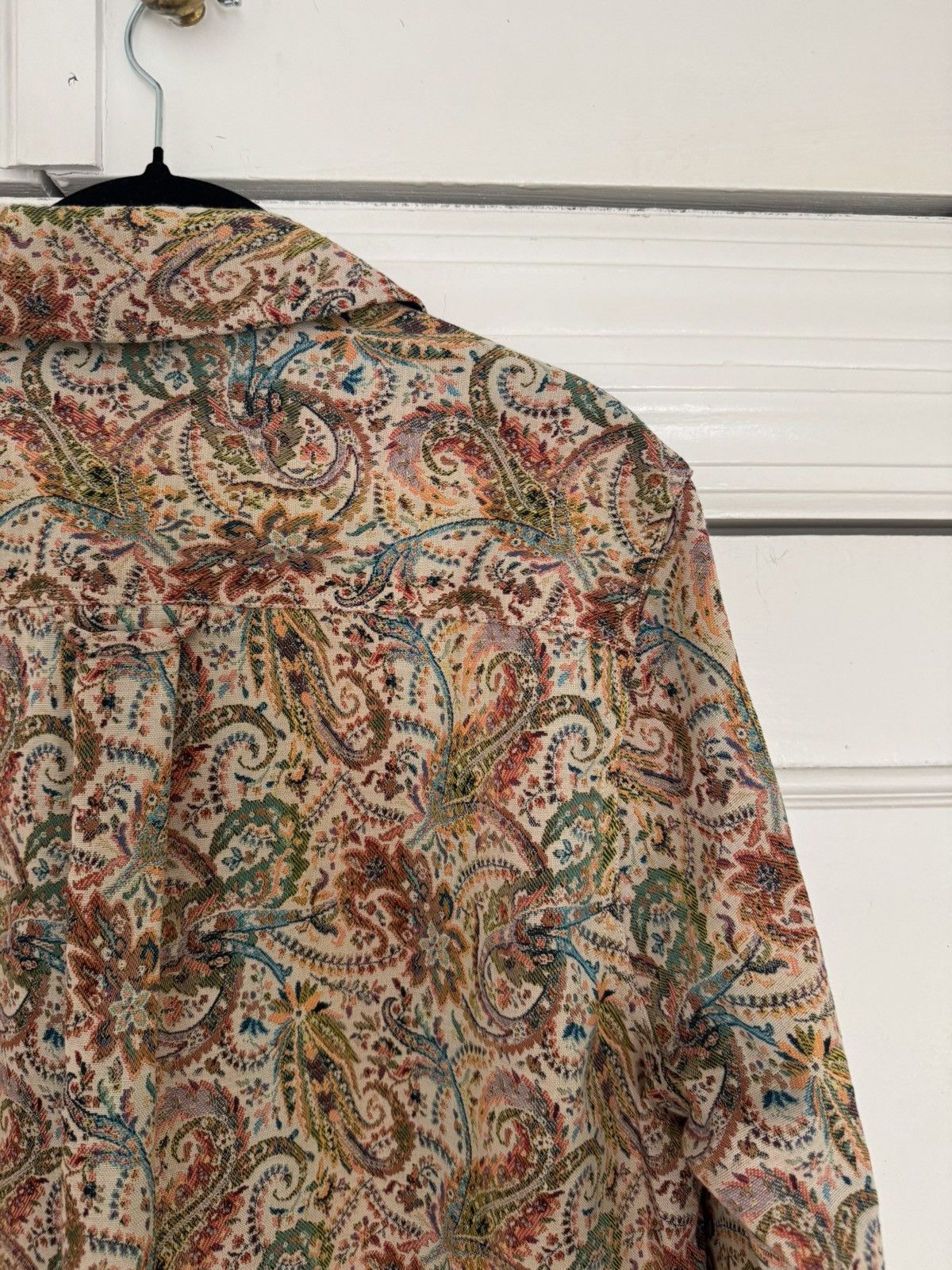 Corridor Corridor Paisley Jacquard Military Jacket XS Size US XS / EU 42 / 0 - 10 Thumbnail