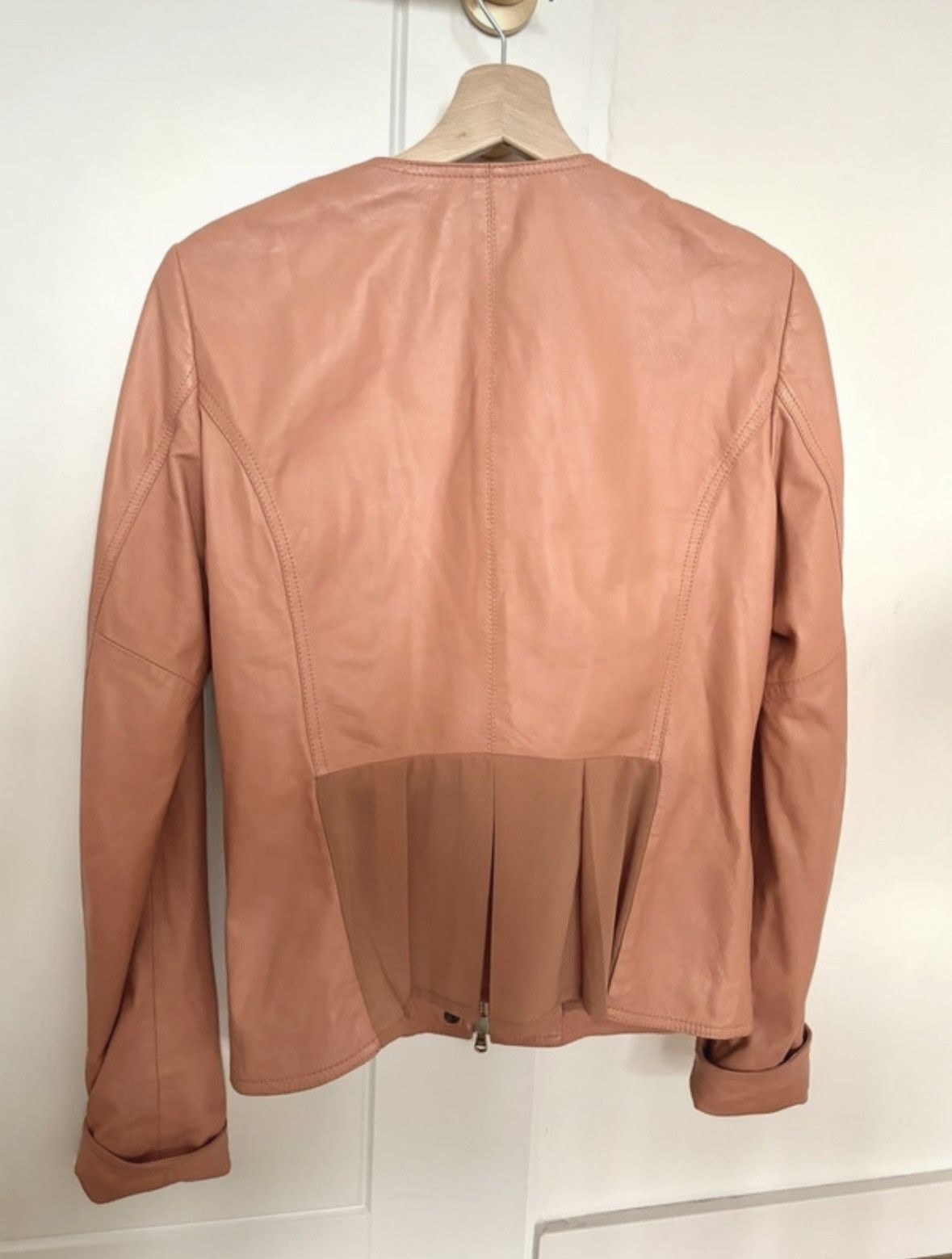 Patrizia Pepe Patrizia Pepe Leather Jacket/Blazer Size S / US 4 / IT 40 - 3 Thumbnail