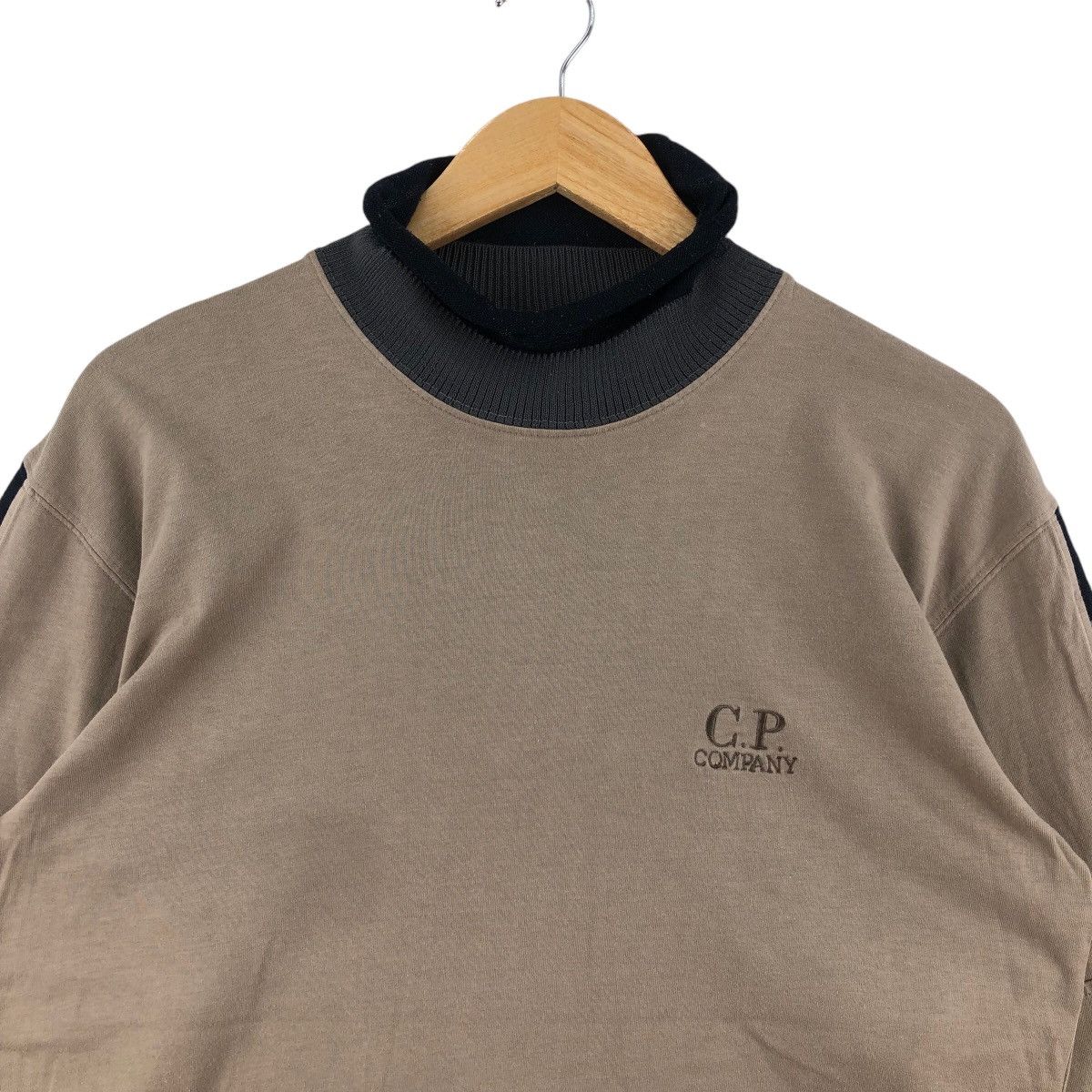 C.P. Company Vintage 90s CP COMPANY Long Sleeve High Neck Size US M / EU 48-50 / 2 - 2 Thumbnail
