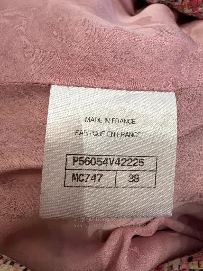 Chanel Chanel Colourful tweed jumpsuit Size 25" / US 0 / IT 36 - 7 Thumbnail