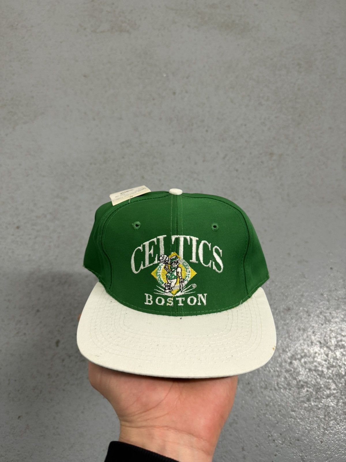 NBA Vintage 90s Boston Celtics Dead Stock Cap Size ONE SIZE - 1 Thumbnail